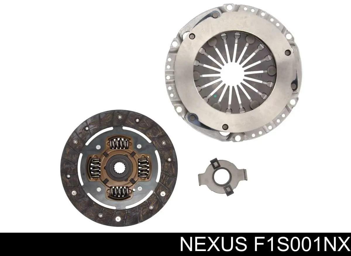 F1S001NX Nexus kit de embraiagem (3 peças)