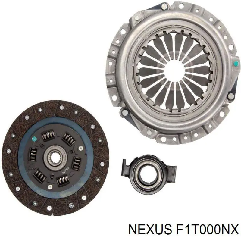 F1T000NX Nexus kit de embraiagem (3 peças)