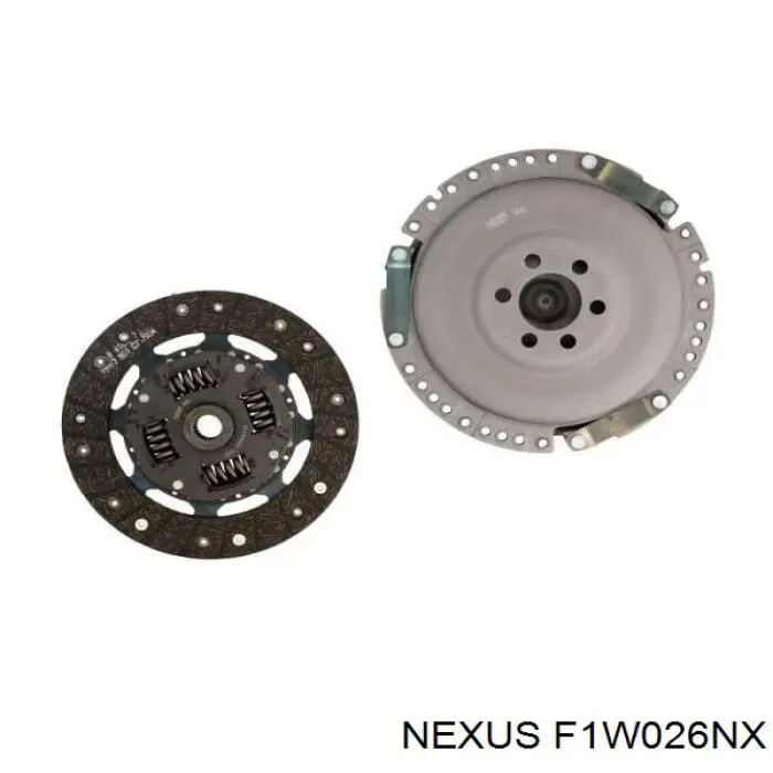 F1W026NX Nexus kit de embraiagem (3 peças)
