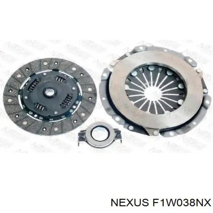 Купить F1W038NX Nexus Комплект сцепления (диск, корзина, подшипник)