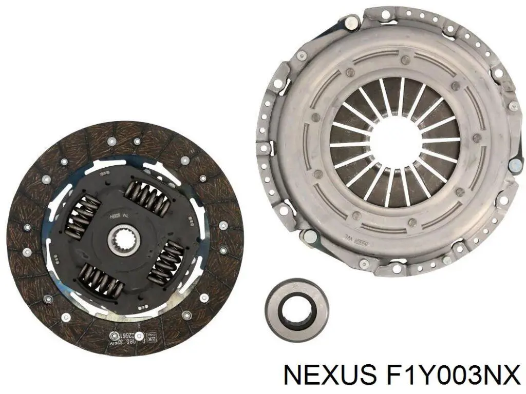 F1Y003NX Nexus kit de embraiagem (3 peças)