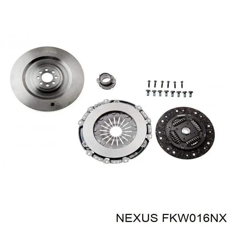 Купить FKW016NX Nexus Комплект сцепления (диск, корзина, подшипник)