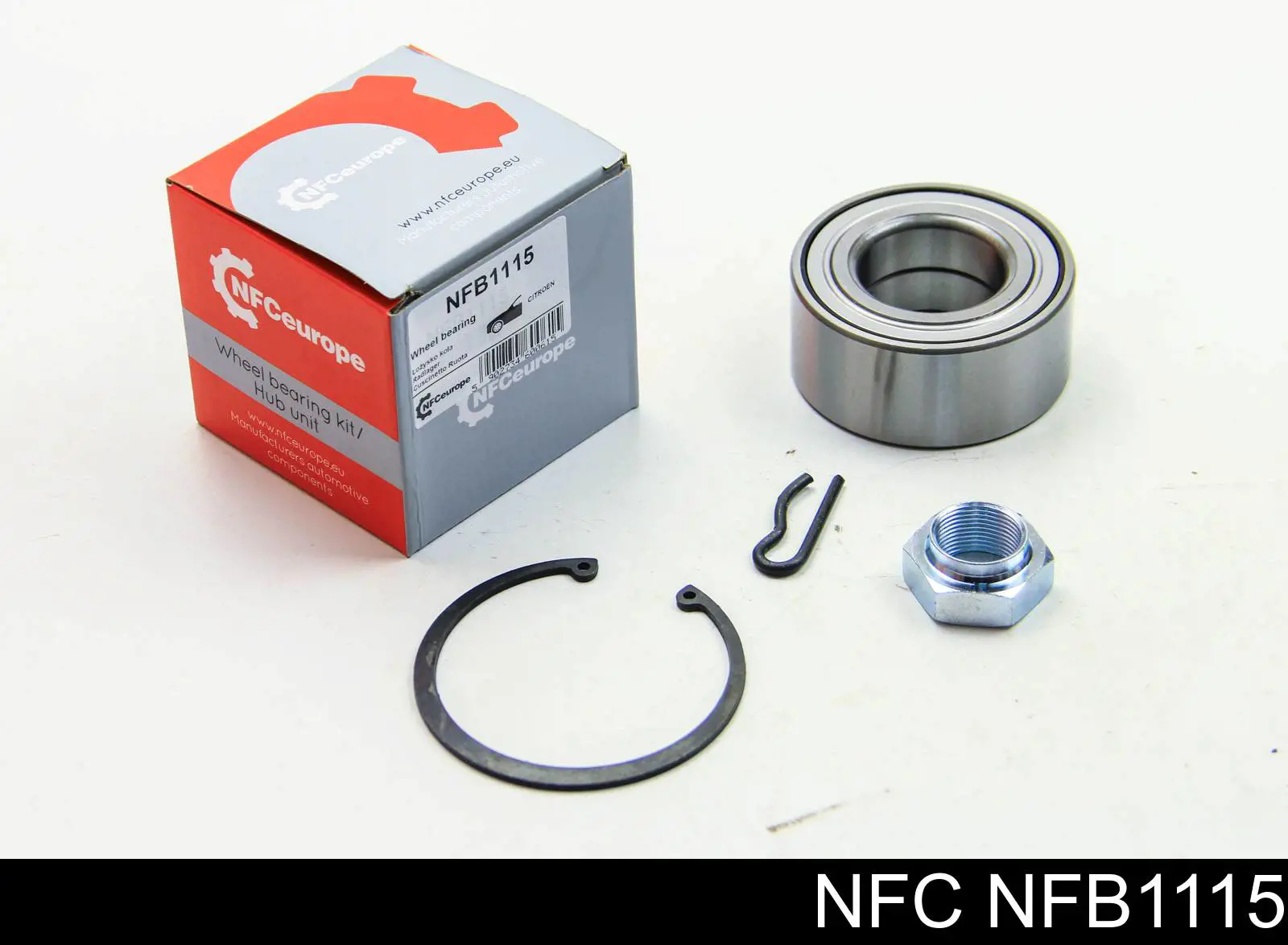 NFB1115 NFC подшипник ступицы передней