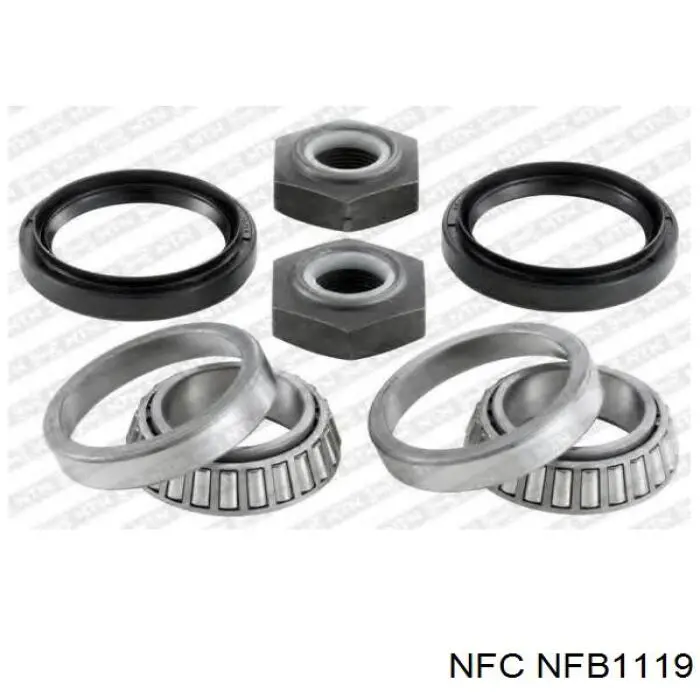 NFB1119 NFC Подшипник ступицы задней
