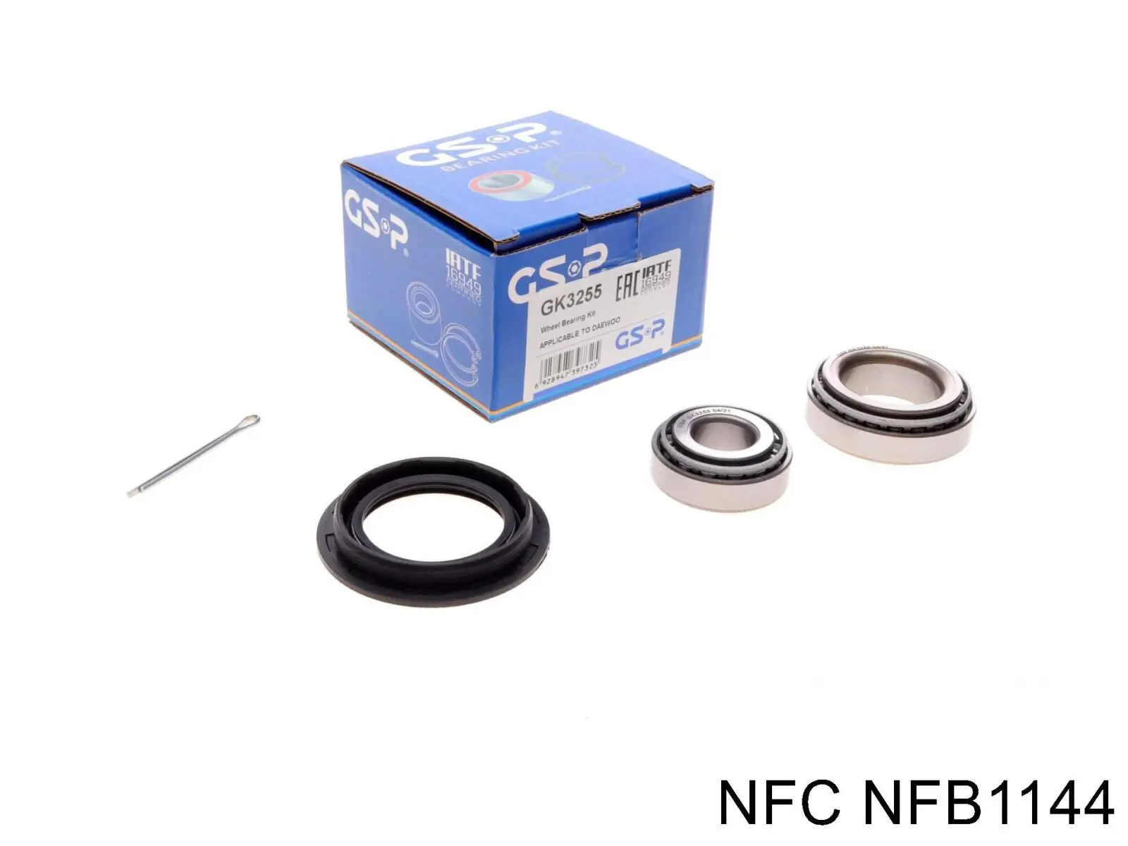 NFB1144 NFC Подшипник ступицы передней и задней