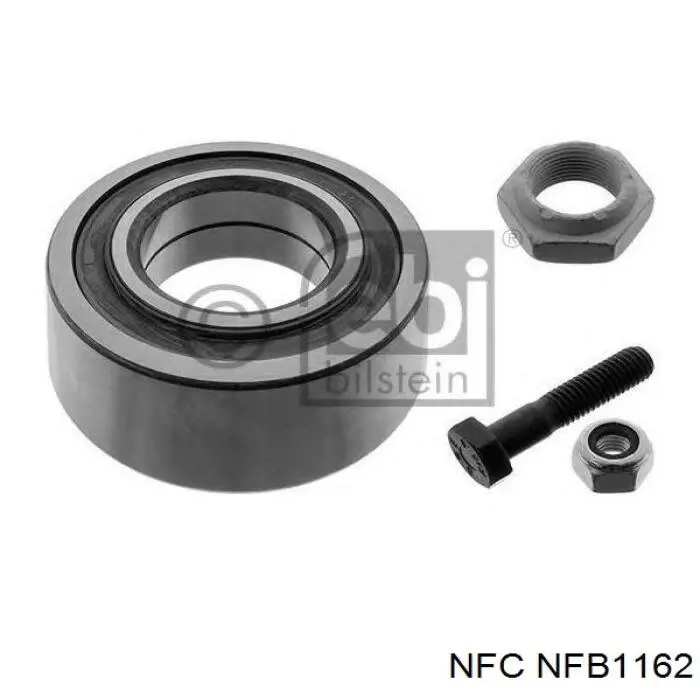 NFB1162 NFC подшипник ступицы передней/задней наружный