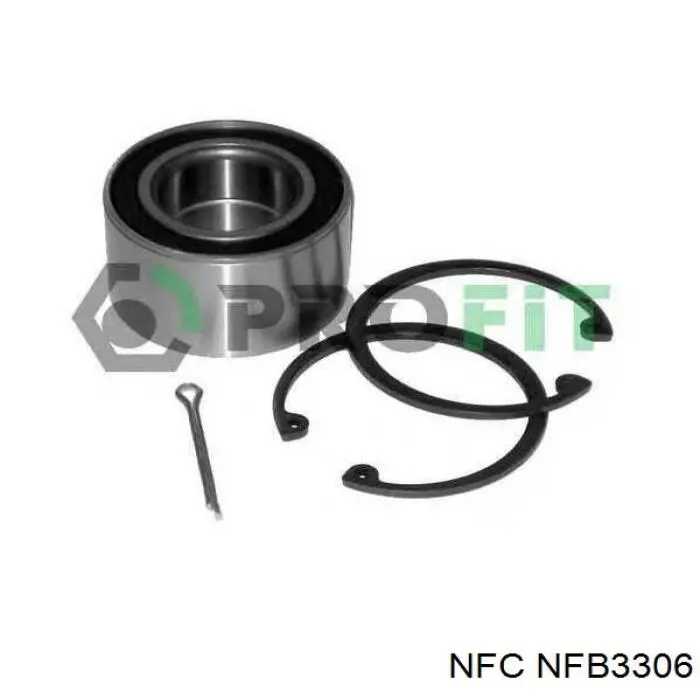 Комплект подшипника ступицы колеса NFC NFB3306 цена, от 9.02 USD
