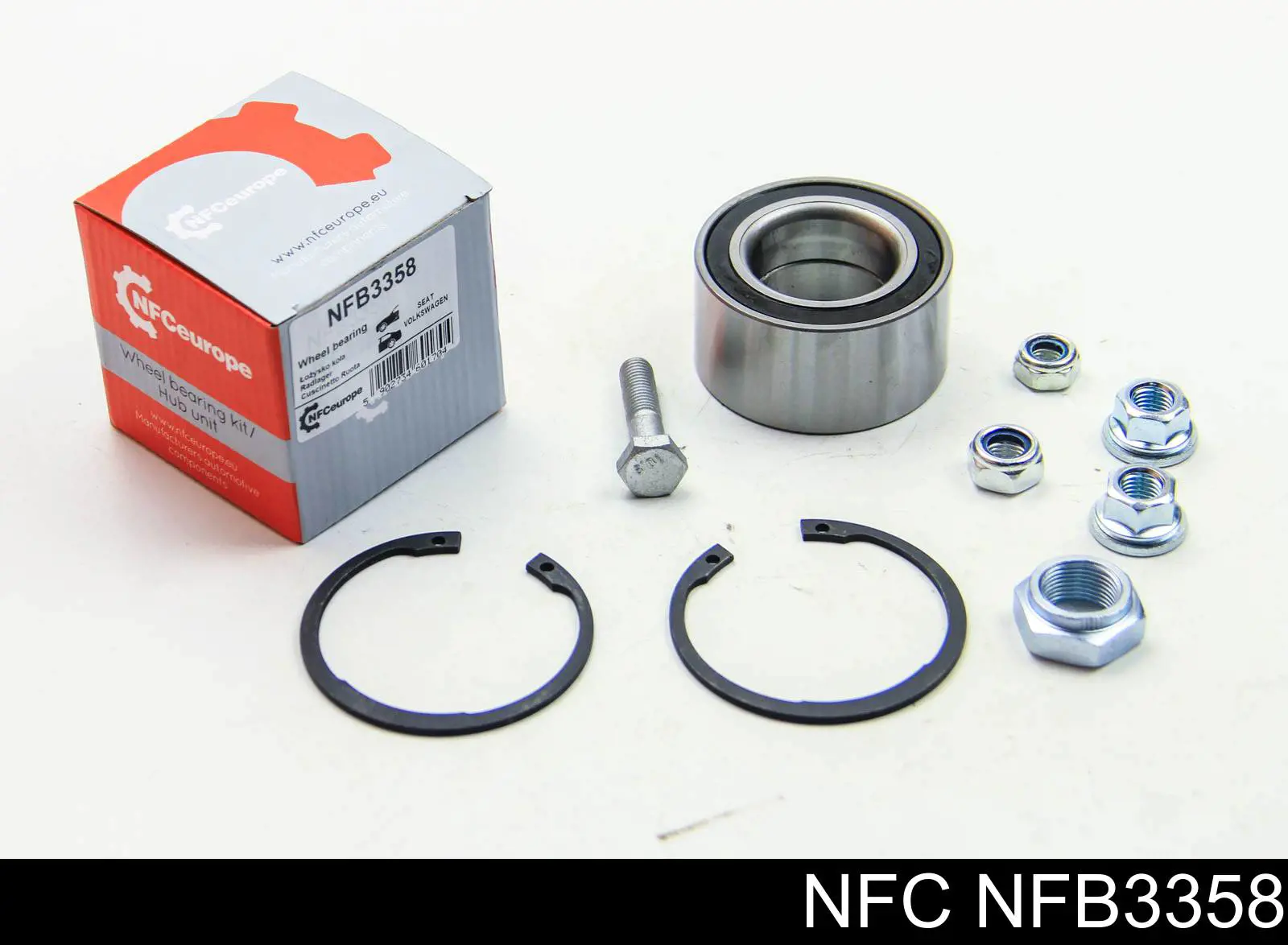 NFB3358 NFC подшипник ступицы передней