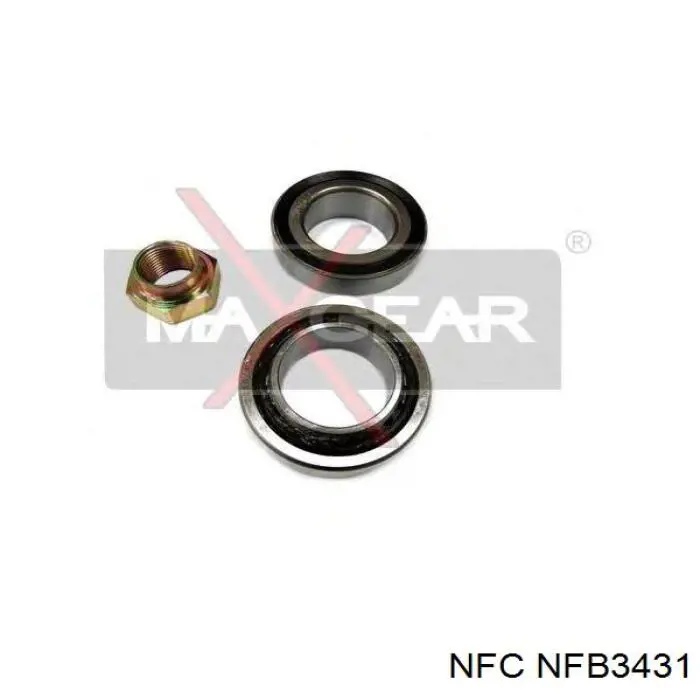 NFB3431 NFC подшипник ступицы передней