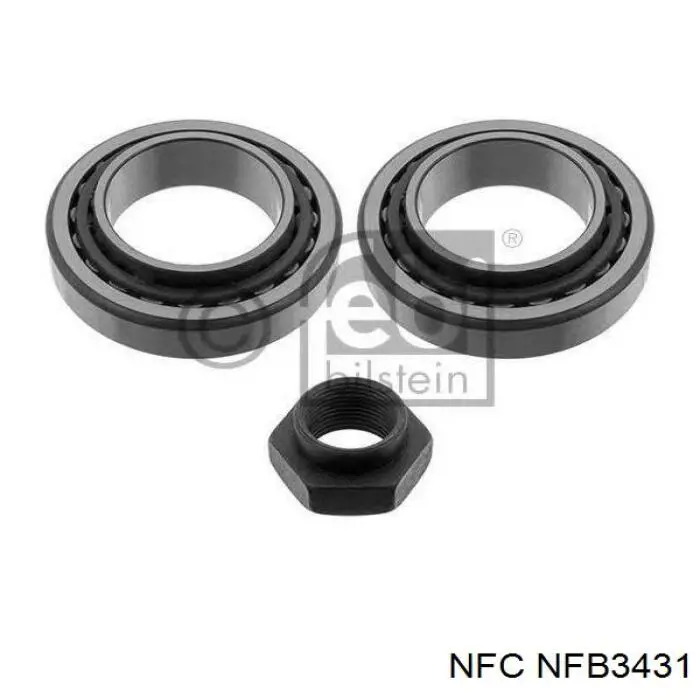 Комплект подшипника ступицы колеса NFC NFB3431 цена, от 15.63 USD