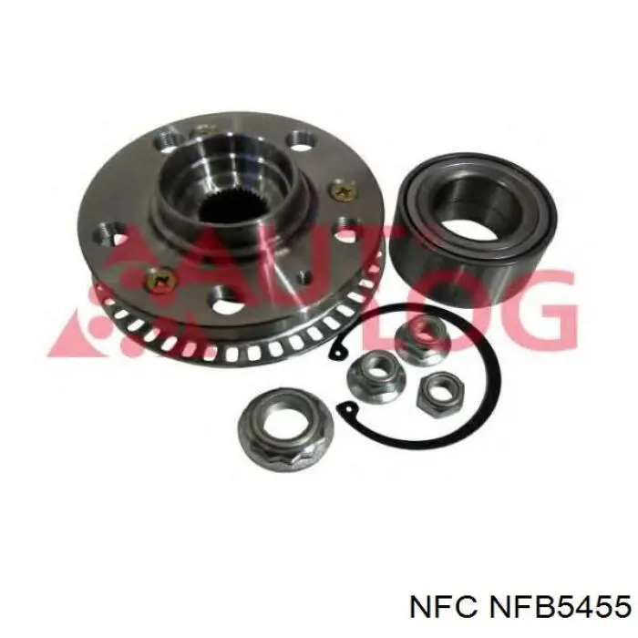 Комплект подшипника ступицы колеса NFC NFB5455 цена, от 14.82 USD