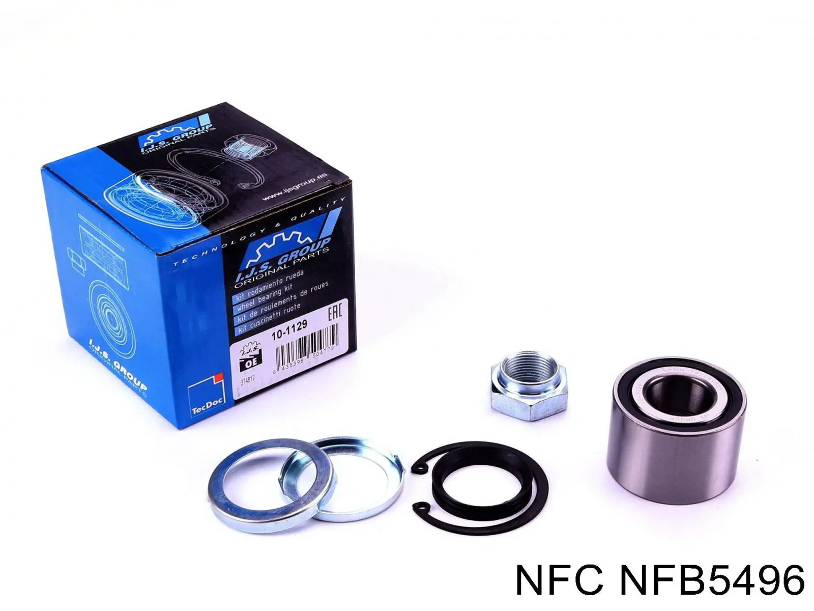 Комплект подшипника ступицы колеса NFC NFB5496 цена, от 11.89 USD
