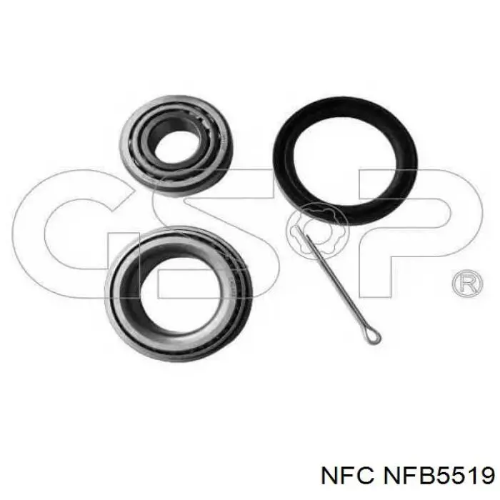 NFB5519 NFC подшипник ступицы задней