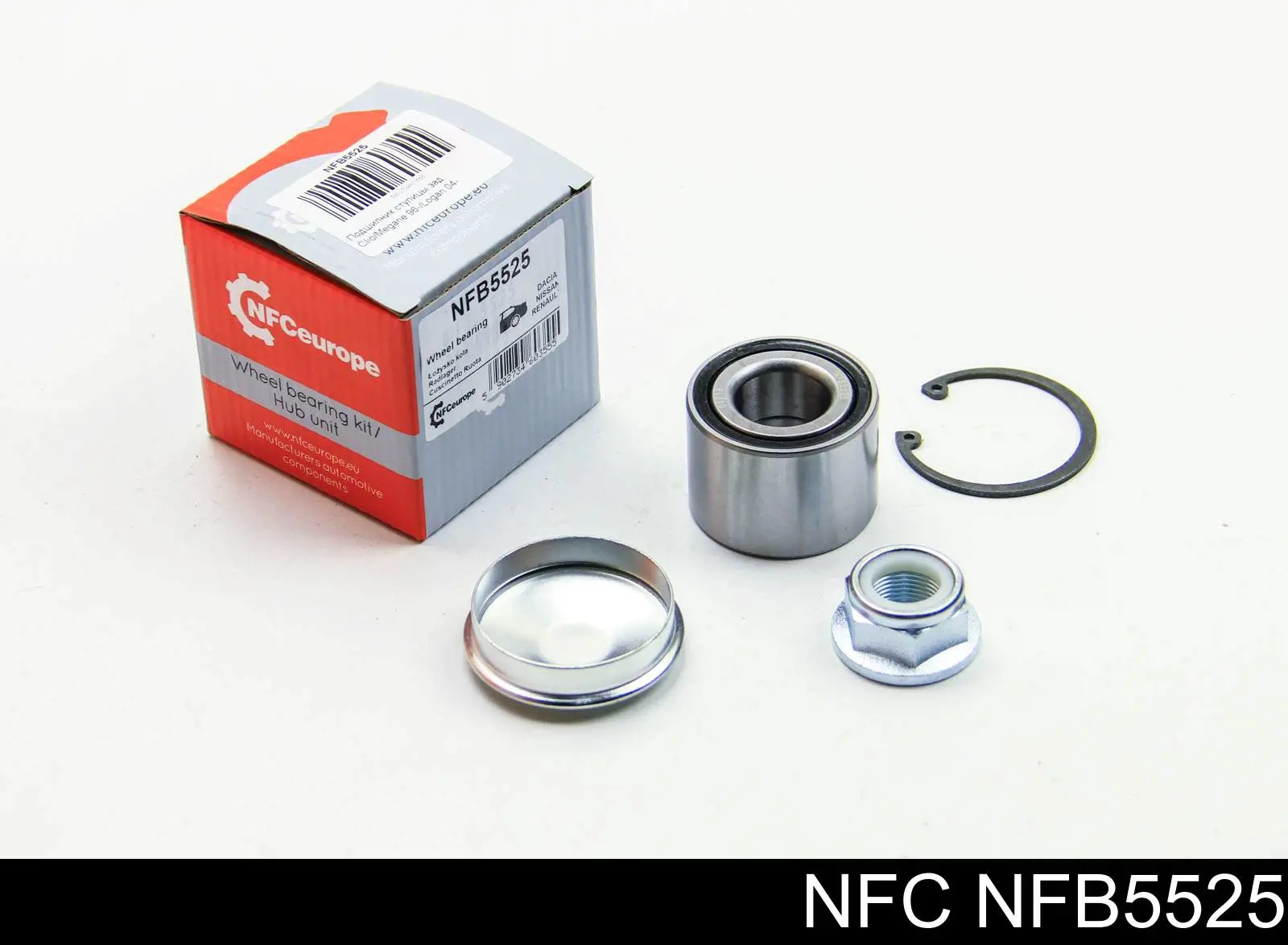 NFB5525 NFC подшипник ступицы задней