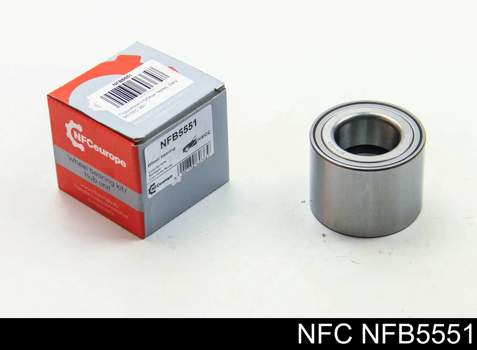 Подшипник ступицы передней NFC NFB5551