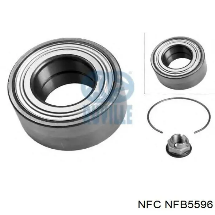 Ступичный подшипник передний NFC NFB5596