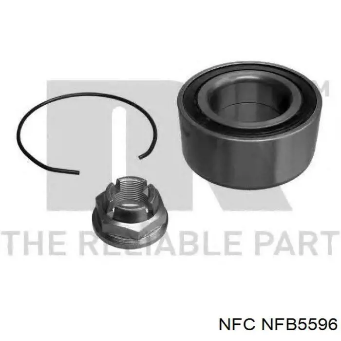 NFB5596 NFC Подшипник ступицы передней