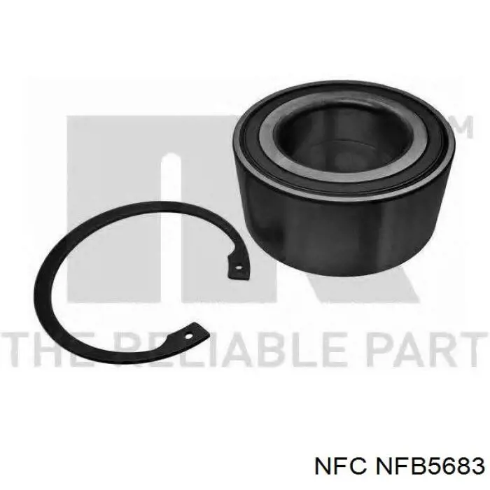 NFB5683 NFC подшипник ступицы передней