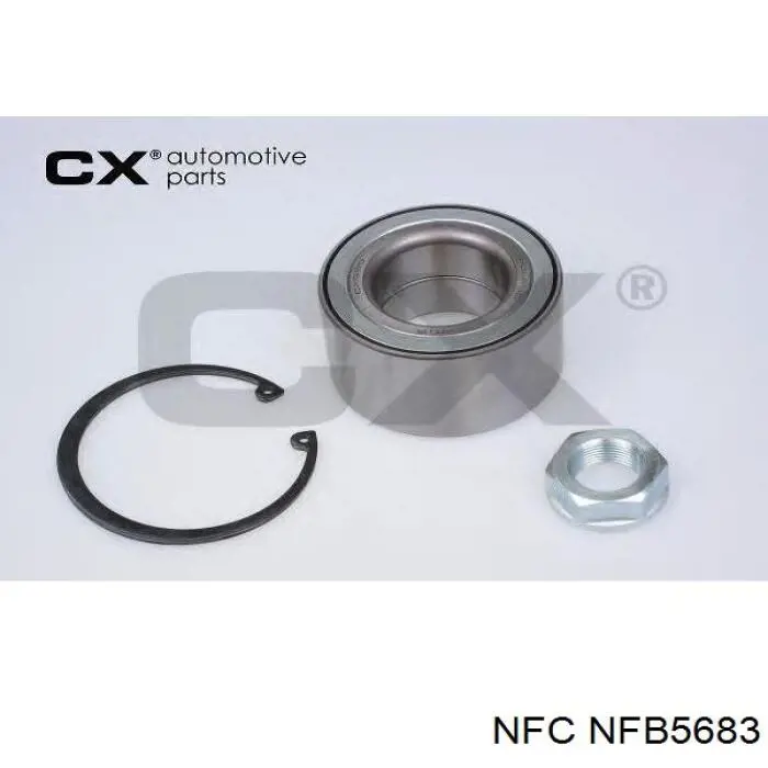 Комплект подшипника ступицы колеса NFC NFB5683 цена, от 18.77 USD