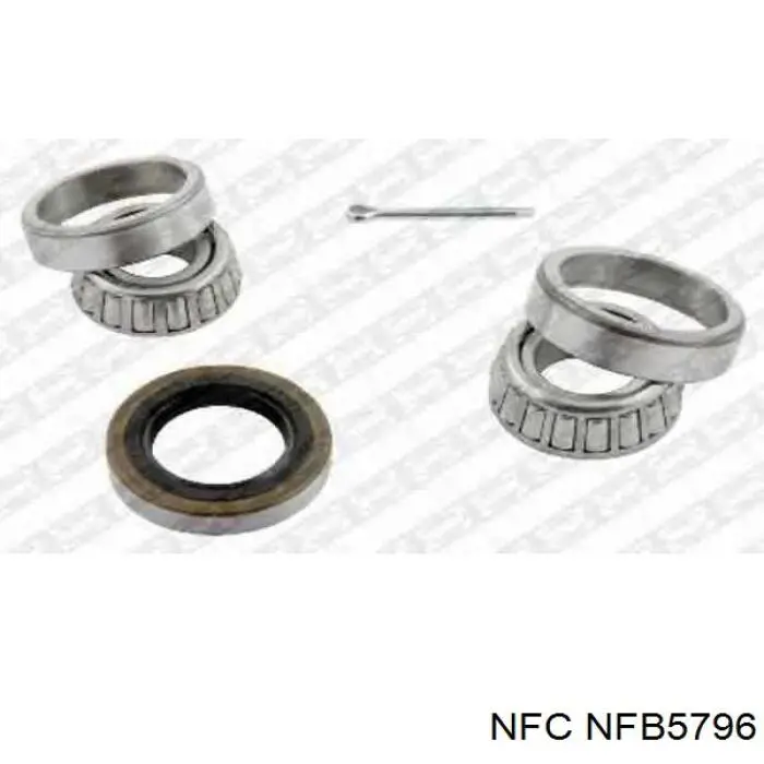NFB5796 NFC Подшипник ступицы задней