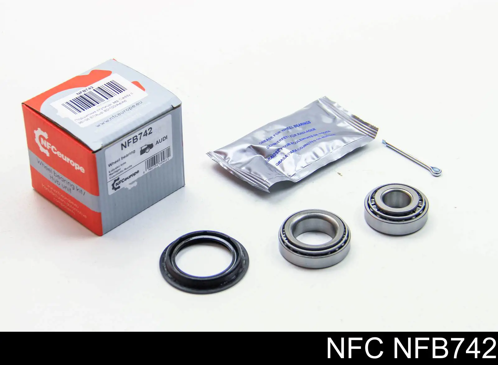 NFB742 NFC подшипник ступицы задней