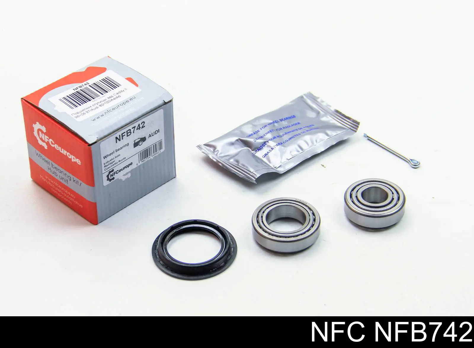 Подшипники задней ступицы NFC NFB742 цена, от 6.15 USD