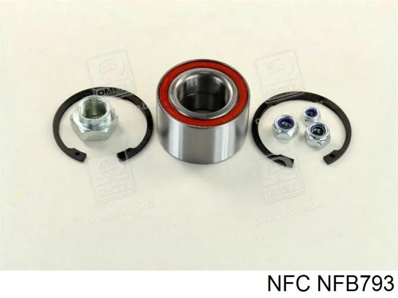 Підшипник маточини передньої NFB793 NFC