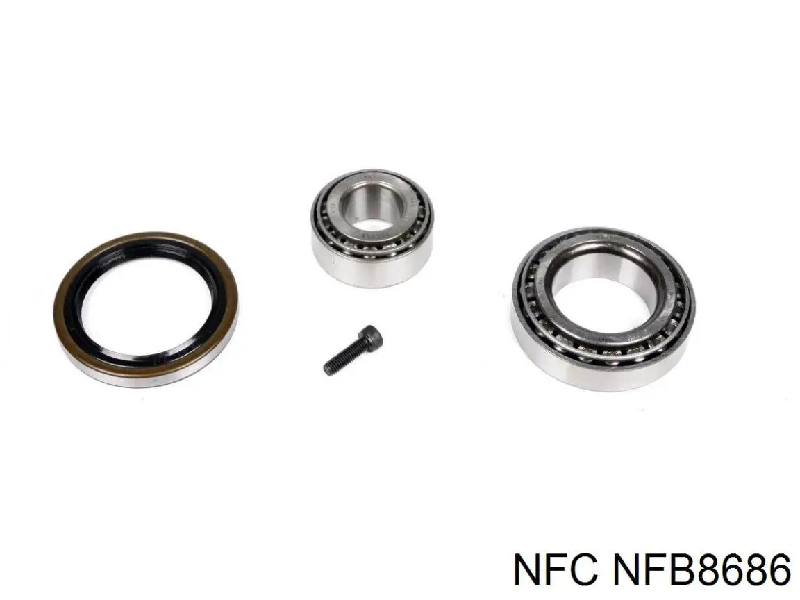 Комплект подшипника ступицы колеса NFC NFB8686 цена, от 13.34 USD