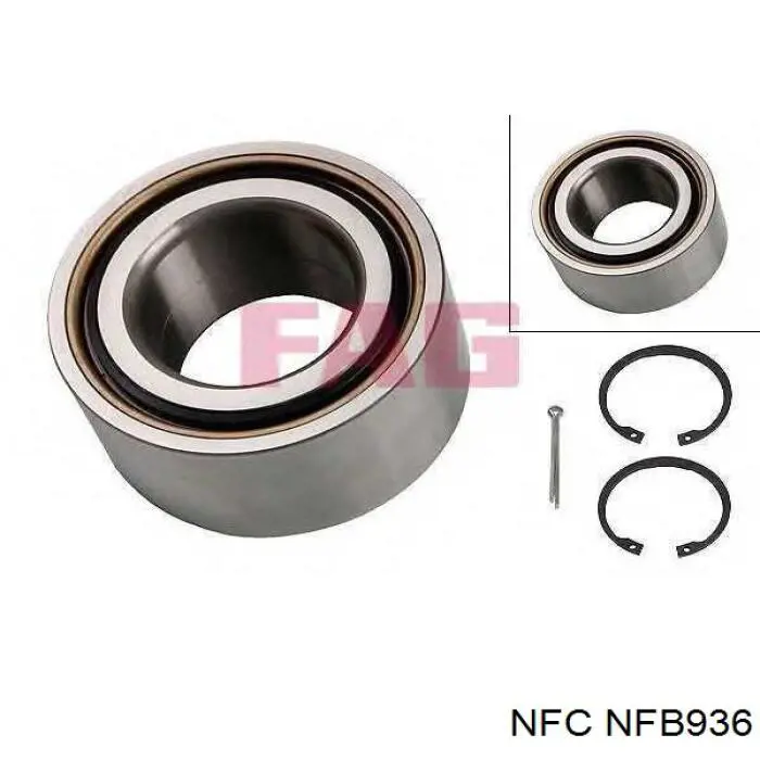 Купить NFB936 NFC Подшипник передней ступицы