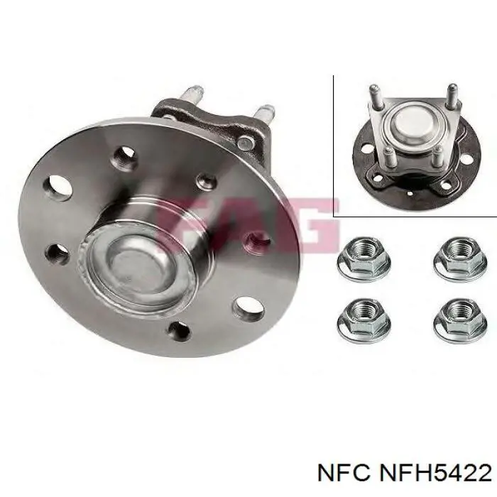 Задняя ступица NFH5422 NFC