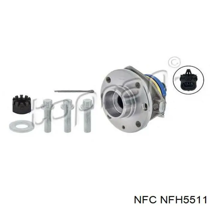 Купить NFH5511 NFC Ступица переднего колеса