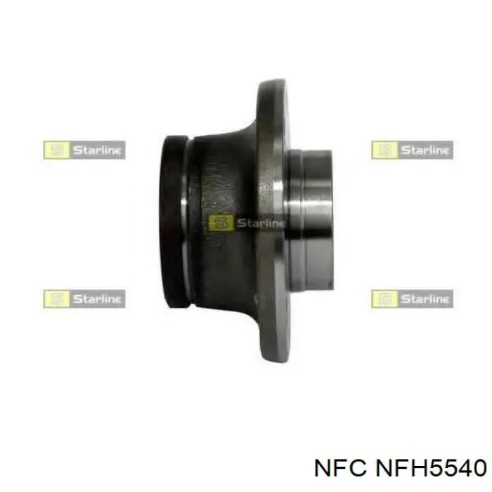 Cubo de rueda trasero NFH5540 NFC