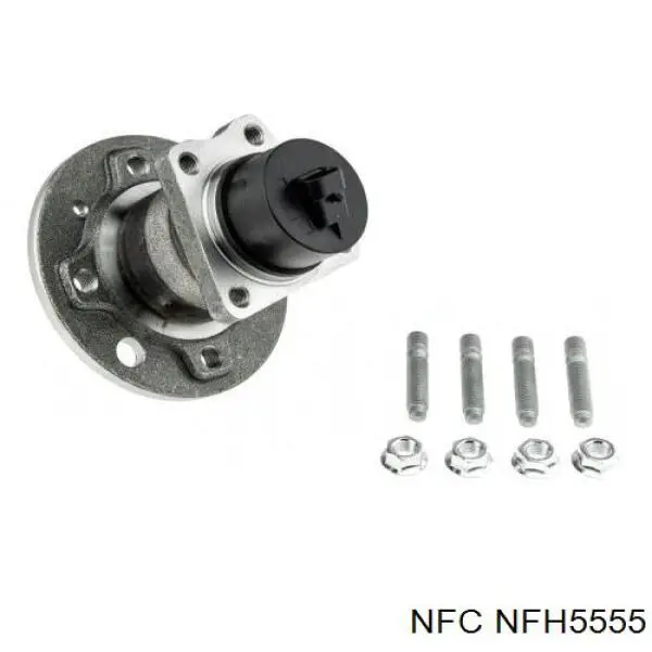 Cubo de rueda trasero NFH5555 NFC