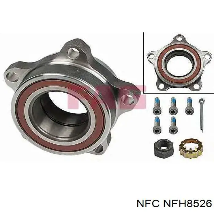 Купить NFH8526 NFC Подшипник передней ступицы