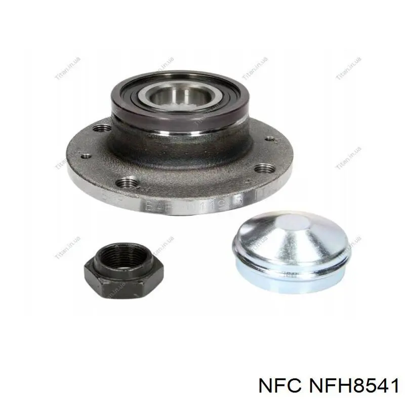 NFH8541 NFC ступица задняя