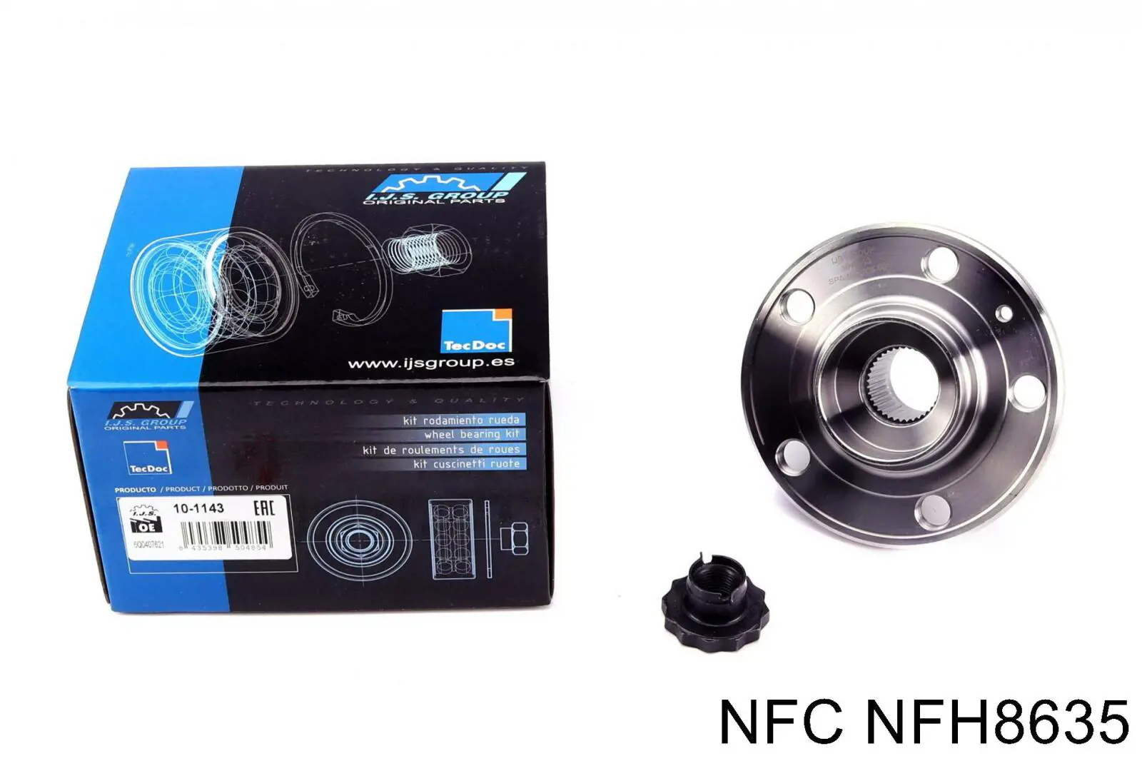 Купить NFH8635 NFC Ступица переднего колеса