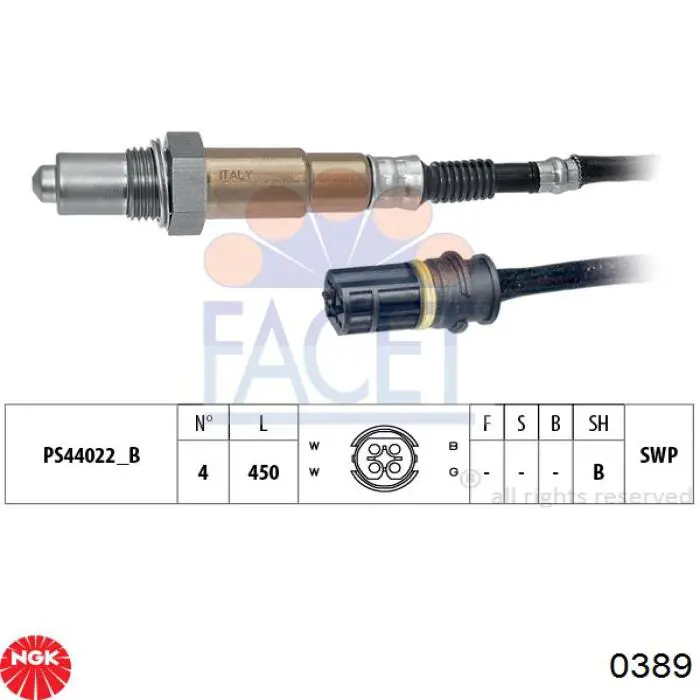 Лямбда датчик кислорода NTK 96027 цена, от 33.08 USD