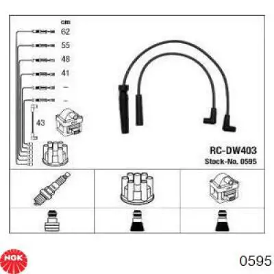 0595 NGK высоковольтные провода