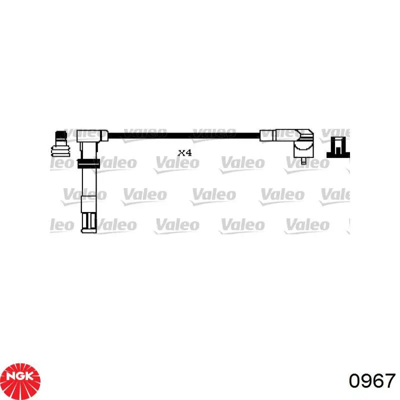Бронепровода NGK 0967