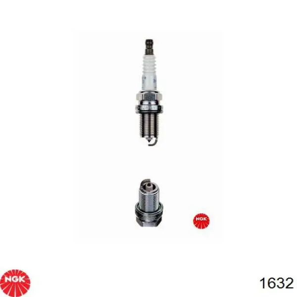 Свеча зажигания NGK 1632 цена, от 3.46 USD