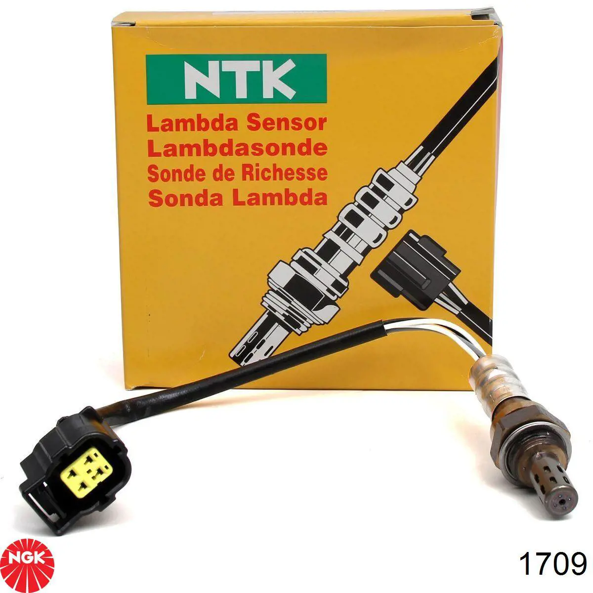 Лямбдазонд, датчик кислорода до катализатора NGK 1709 цена, от 29.61 USD