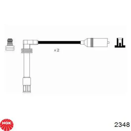 Высоковольтные провода 2348 NGK