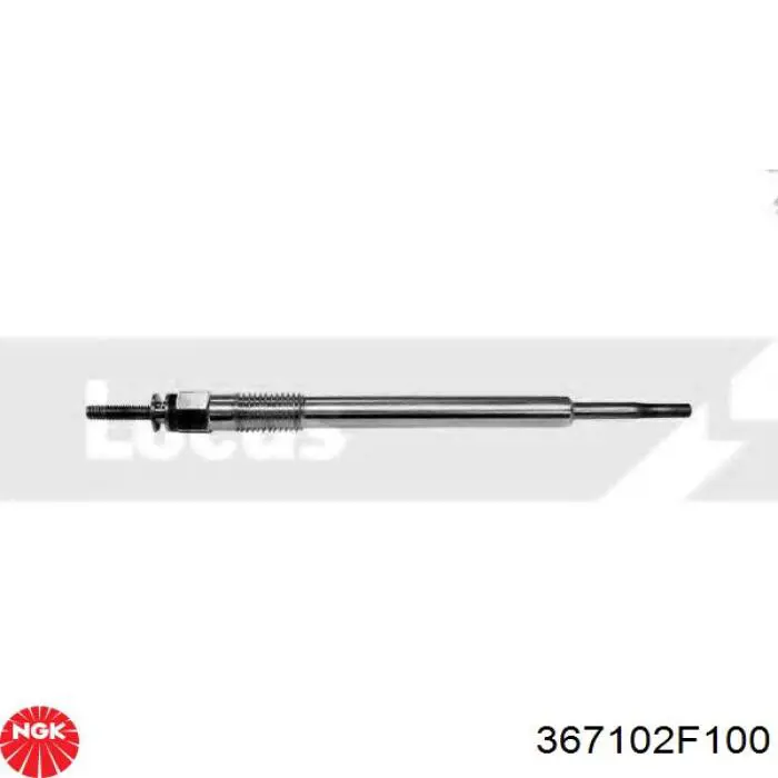 Свечи накала NGK 367102F100 цена, от 18.57 USD