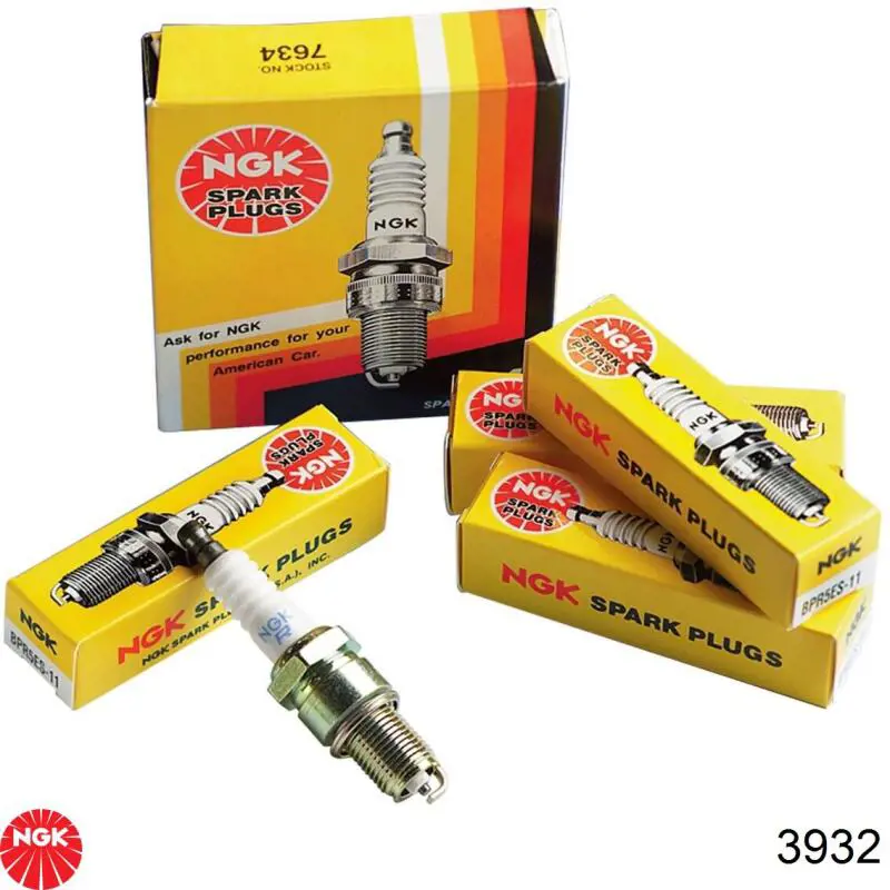 Свеча зажигания NGK 3932 цена, от 5.78 USD