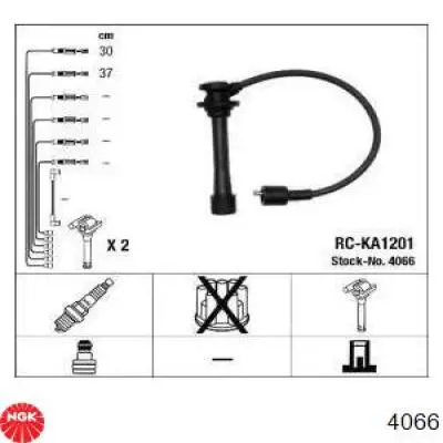 Высоковольтные провода 4066 NGK