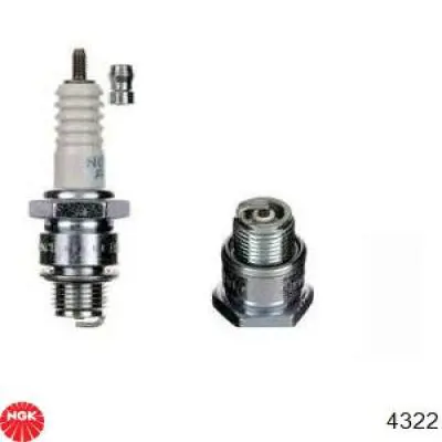 Купить 4322 NGK Свечи автомобильные