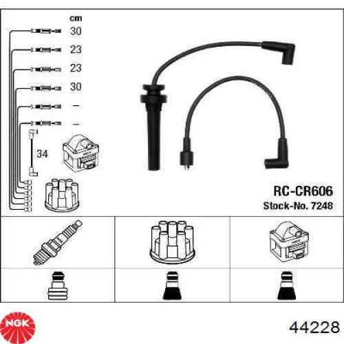 44228 NGK высоковольтные провода