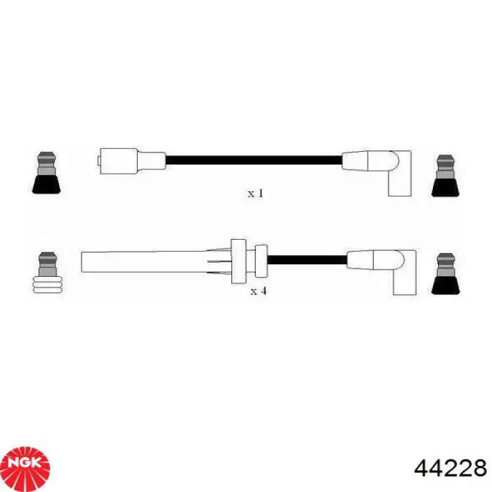 Высоковольтные провода 6714072 Denso