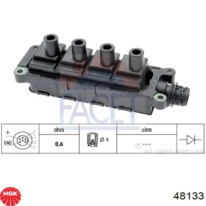 Модуль зажигания General Motors B0175 цена, от 124.15 USD