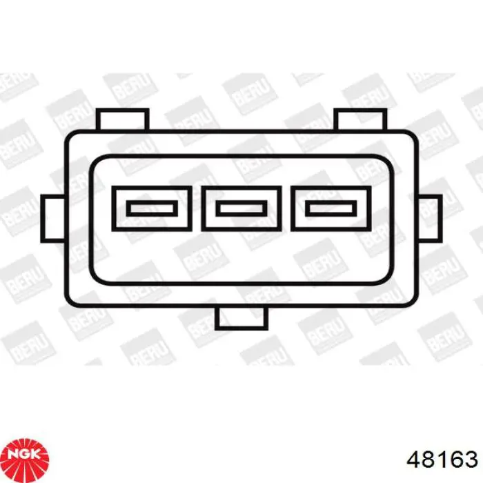 Модуль зажигания NGK 48163 цена, от 38.49 USD